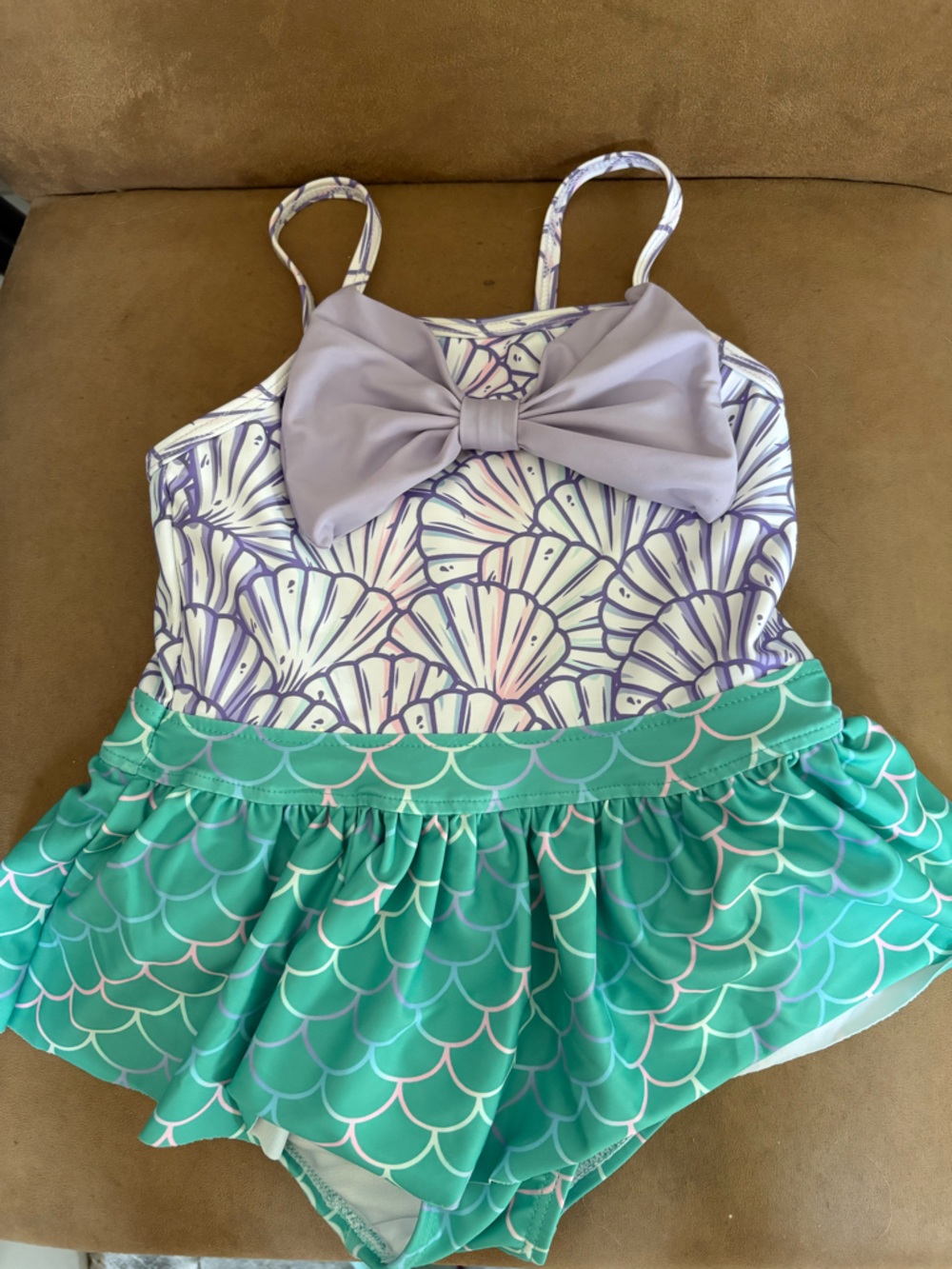 Girl’s Mermaid Bathing Suit 4T